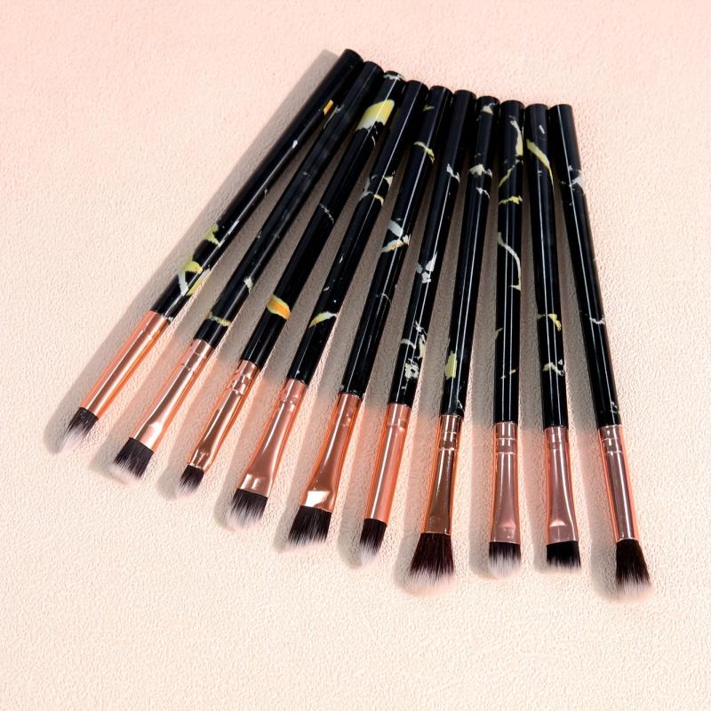 10PCS Eye Makeup Brush Set Eye Shadow Brush Beauty Tools