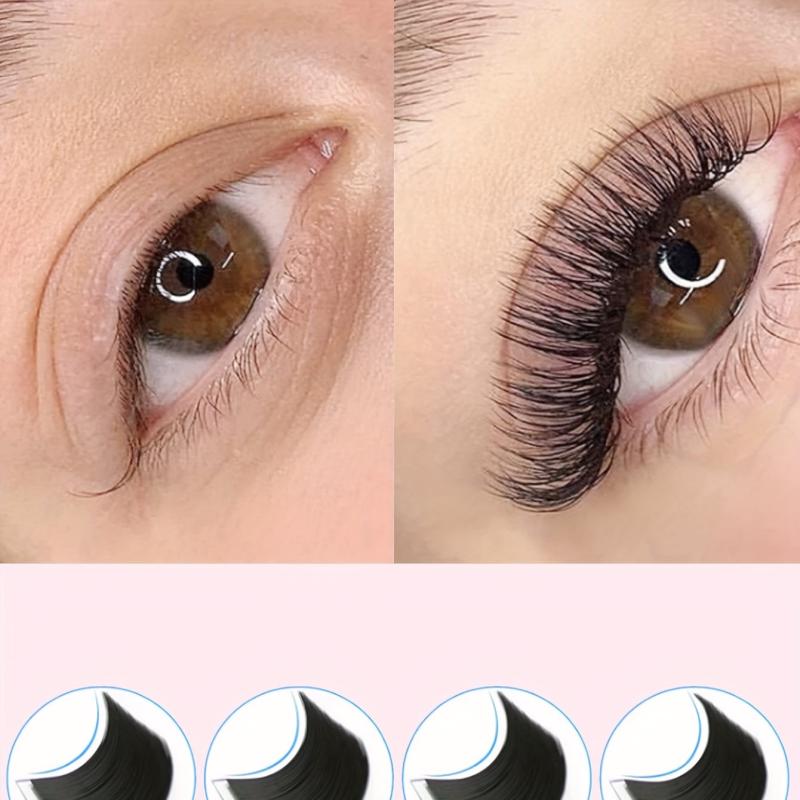 Individual Volume Lash Trays C CC D DD Curl 8-15mm Soft Lightweight Cruelty-Free