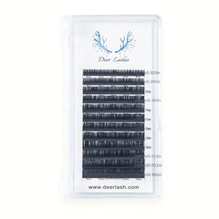 Individual Volume Lash Trays C CC D DD Curl 8-15mm Soft Lightweight Cruelty-Free