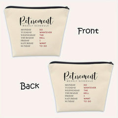 Retirement Funny Makeup Bag