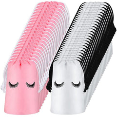 50pc Reusable Cosmetic Bag for Eyelash Extensions and Makeup Tools