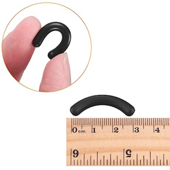Eyelash Curler Refill Pad Silicone Rubber Replacement with Storage Box