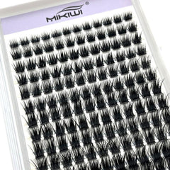 144Pcs Cluster Eyelashes 0.07 D Curl Mix 9-16mm Volume False Eyelash Extension