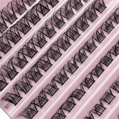 D Curl Individual Lash Clusters False Eyelashes Extension