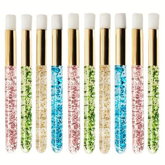 10pc Eyelash Shampoo Brushes for Makeup Cleansing