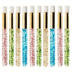 10pc Eyelash Shampoo Brushes for Makeup Cleansing