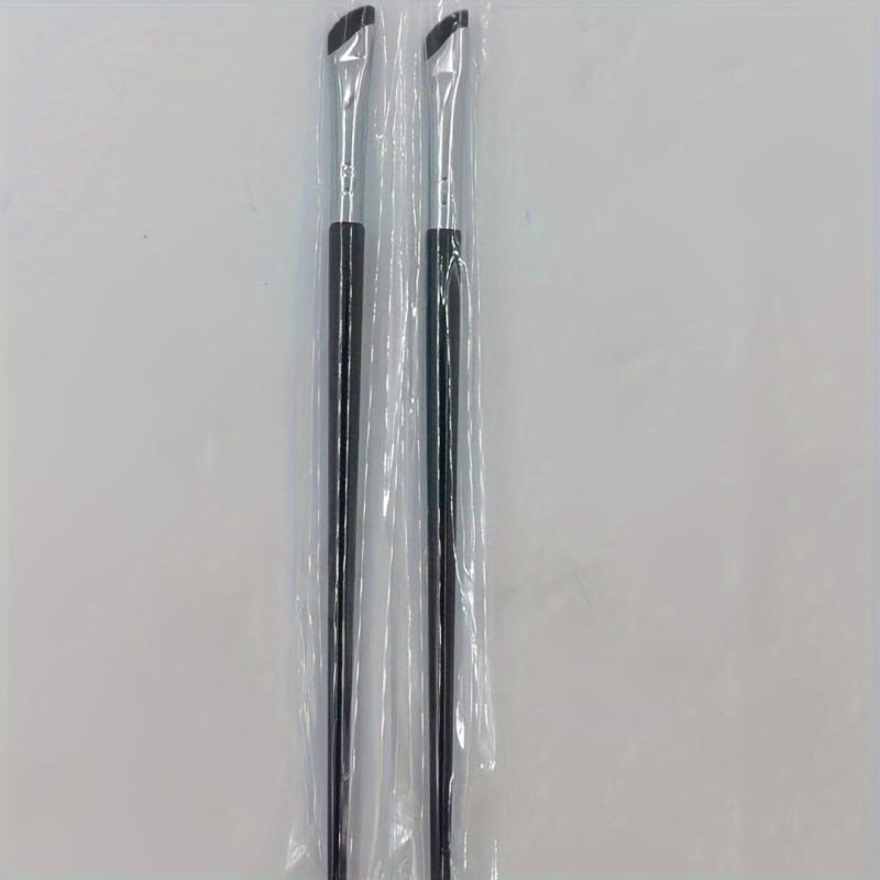 Diagonal Blade Eyeliner Brush Sickle Flat Eye Face Down To The Silkworm Eye