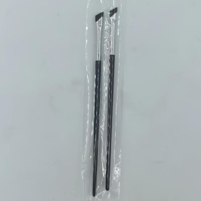 Diagonal Blade Eyeliner Brush Sickle Flat Eye Face Down To The Silkworm Eye
