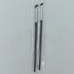 Diagonal Blade Eyeliner Brush Sickle Flat Eye Face Down To The Silkworm Eye
