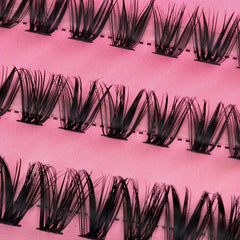 10 Rows 200 Clusters Lashes 3D Effect Eyelashes Set Natural Soft