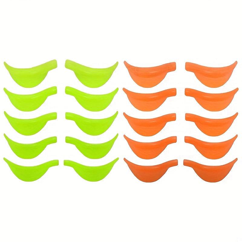 5 Pairs Eyelash Perm Pads Lash Lift Rods Silicone Shield 5 Sizes Reusable Soft