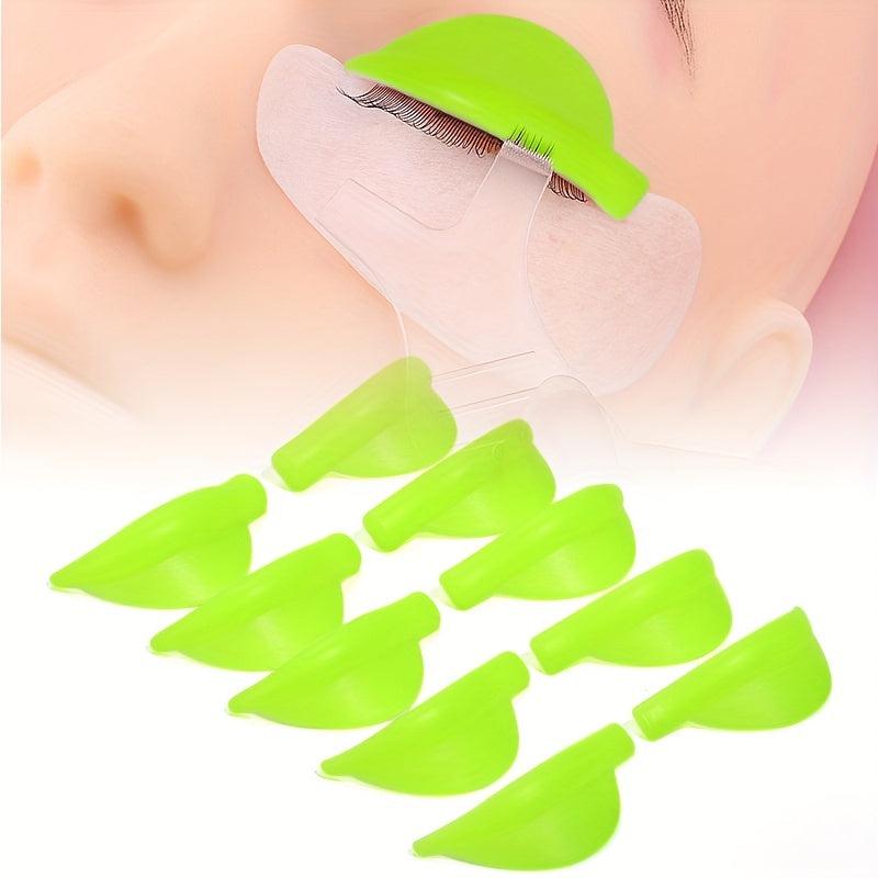 5 Pairs Eyelash Perm Pads Lash Lift Rods Silicone Shield 5 Sizes Reusable Soft