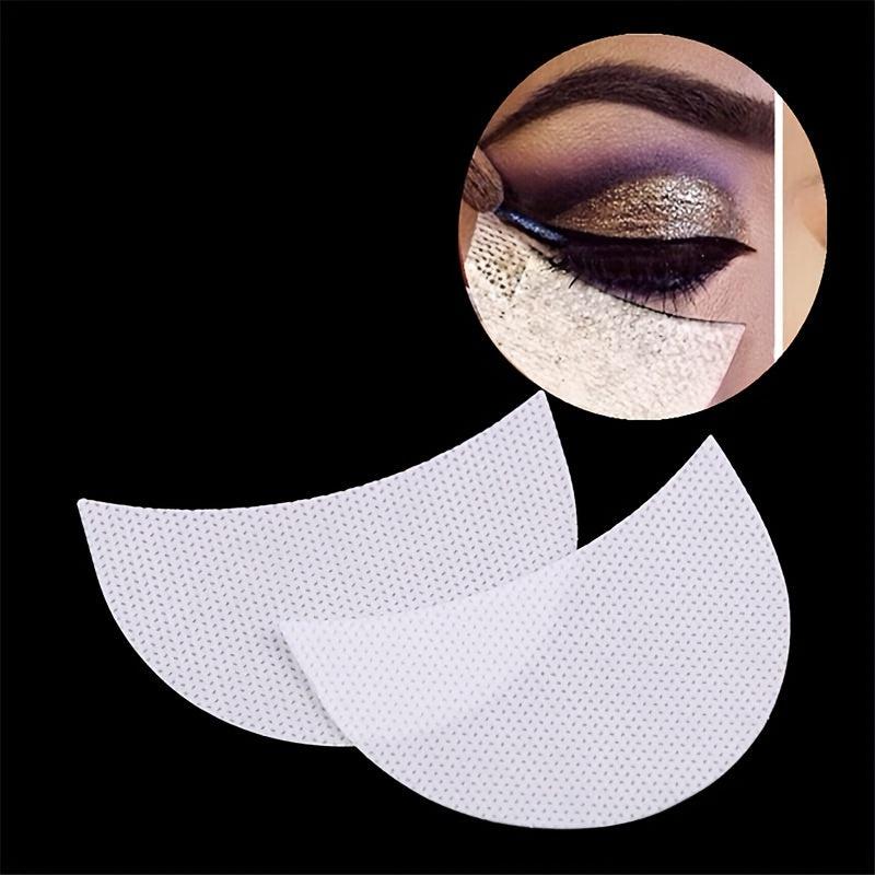 50PCS Eyeliner Shield Eyeshadow Shields Protector Pads Lint Patch False Eyel