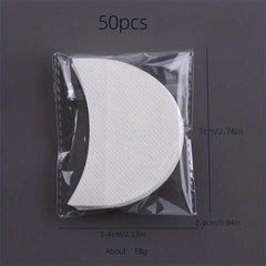 50PCS Eyeliner Shield Eyeshadow Shields Protector Pads Lint Patch False Eyel