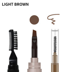 3 IN 1 Eyebrow Kit Brow Sculpt Pomade Pencil 3D Natural Long Lasting Eyebr