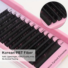 16mm Classic Matte Eyelash Extensions - Salon Use