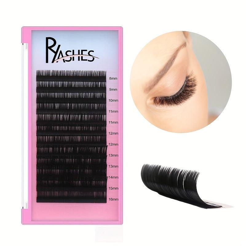16mm Classic Matte Eyelash Extensions - Salon Use