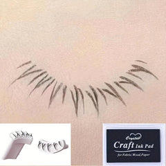 Lower Lashes Eyelash Stamp False Eyelash Applicator Tool Easy To Use