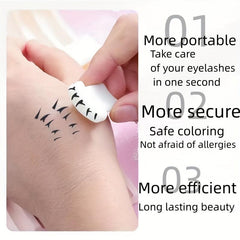 Lower Lashes Eyelash Stamp False Eyelash Applicator Tool Easy To Use