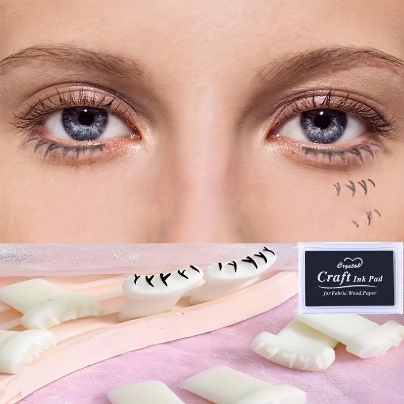 Lower Lashes Eyelash Stamp False Eyelash Applicator Tool Easy To Use