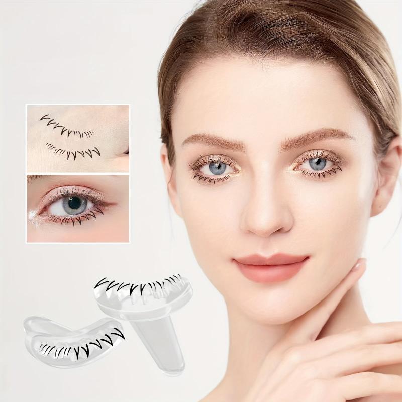 Lower Lashes Eyelash Stamp False Eyelash Applicator Tool Easy To Use