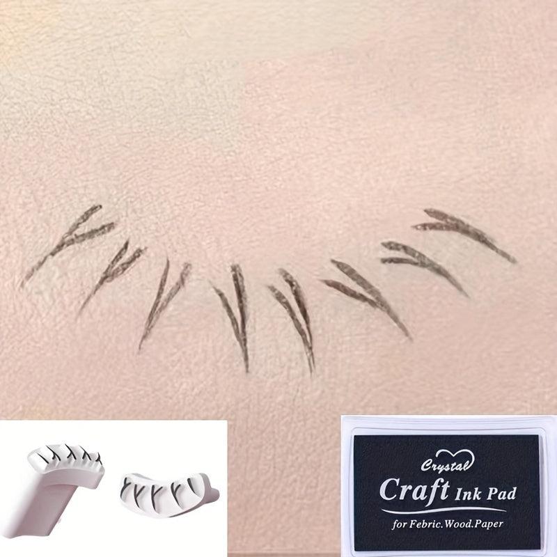 Lower Lashes Eyelash Stamp False Eyelash Applicator Tool Easy To Use