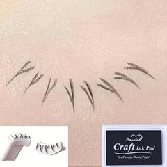 Lower Lashes Eyelash Stamp False Eyelash Applicator Tool Easy To Use
