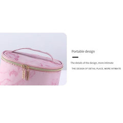 4pcs Marble Makeup Bag Waterproof Travel Cosmetic Organizer Toiletry Bag Pouch