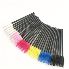 50pcs Mascara Wands Lash Cleanser Brush Eyelash Mascara Brush