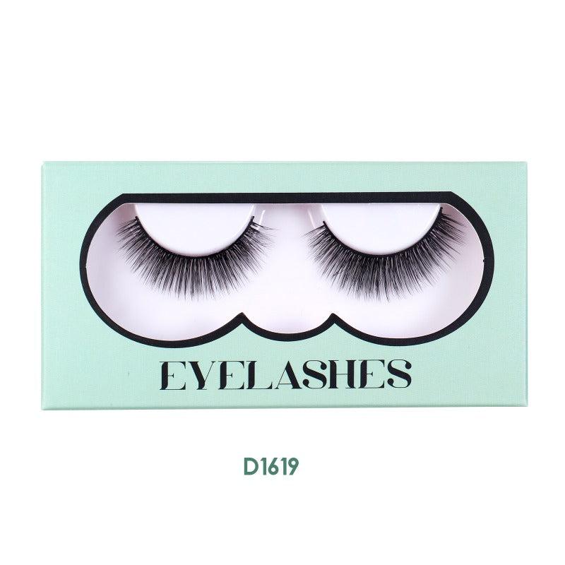 Thick Curling 3D Synthetic False Eyelashes