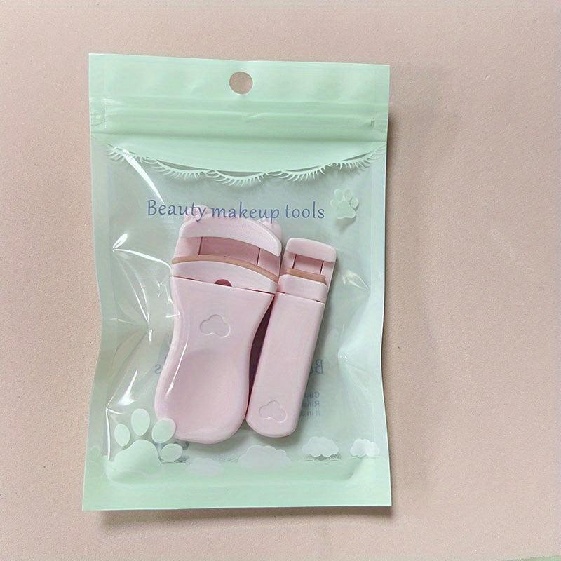 Portable Eyelash Curler Wide Angle Clip with Replacement Pad