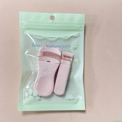 Portable Eyelash Curler Wide Angle Clip with Replacement Pad