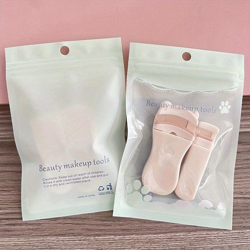 Portable Eyelash Curler Wide Angle Clip with Replacement Pad