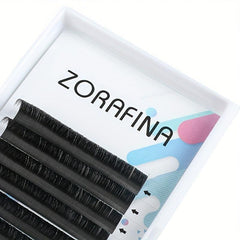Matte Flat Hair Lashes Natural Cross Fluffy Cluster Lashes Extension
