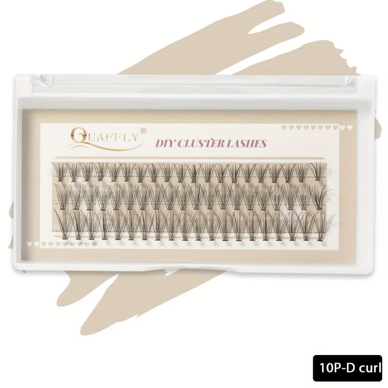 60pcs Cluster Lashes 10D 10 14mm Mix C D Curling Individual Lashes Extensions