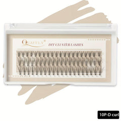 60pcs Cluster Lashes 10D 10 14mm Mix C D Curling Individual Lashes Extensions