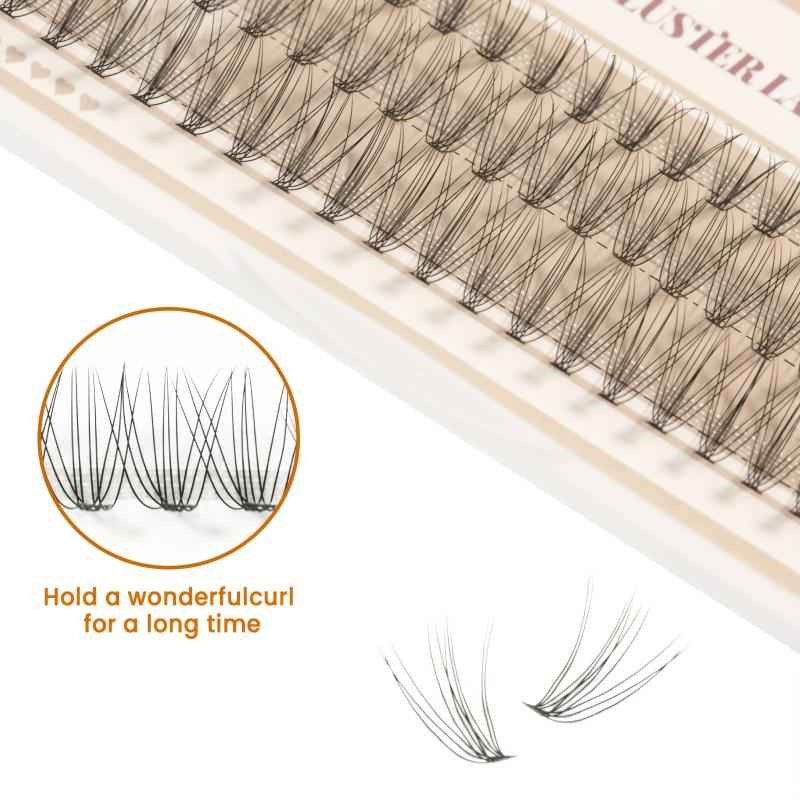 60pcs Cluster Lashes 10D 10 14mm Mix C D Curling Individual Lashes Extensions