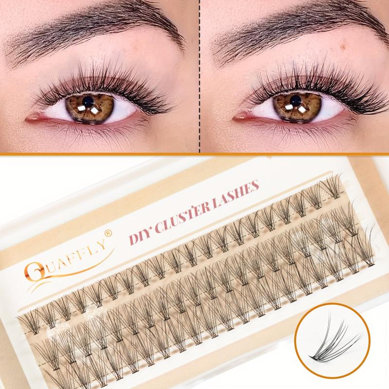 60pcs Cluster Lashes 10D 10 14mm Mix C D Curling Individual Lashes Extensions