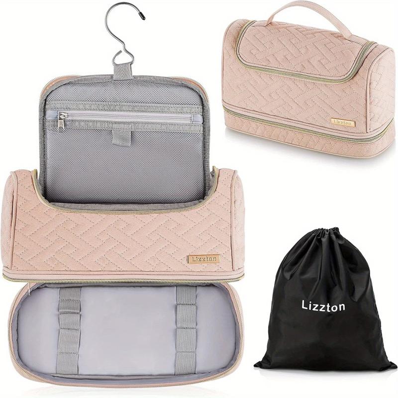 Large Hanging Toiletry Bag Double Space Travel Organizer