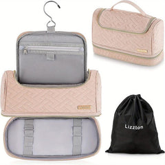 Large Hanging Toiletry Bag Double Space Travel Organizer