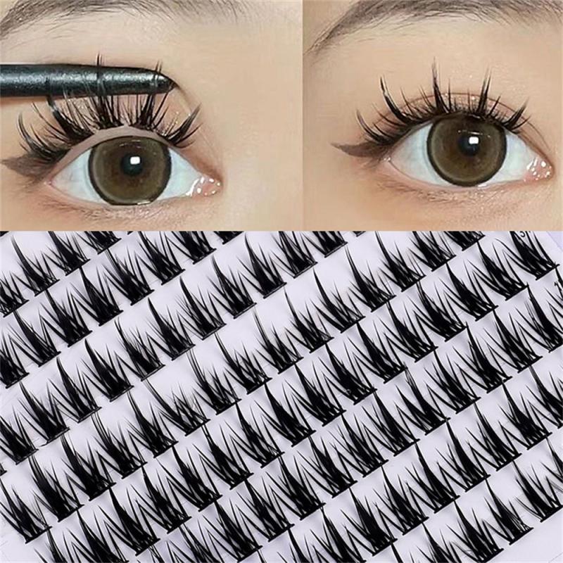 Individual Lashes 160 Cluster Lashes Little Devil Style False Eyelash