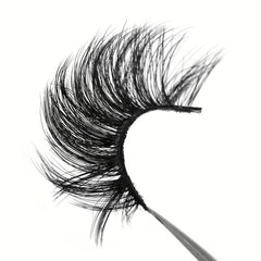 4 Pairs Fluffy Faux Mink Lashes Wispy Natural Cross Eyelashes