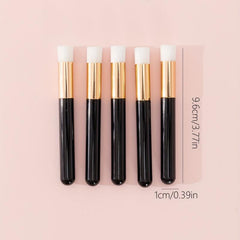 5pc Lash Shampoo Brushes Eyelash Extension Cleaning Brush Blackhead Remover Tool