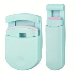 Portable Eyelash Curler & Clipper Combo Easy to Use & Travel Friendly