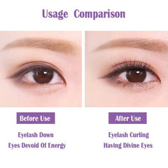 Portable Eyelash Curler & Clipper Combo Easy to Use & Travel Friendly