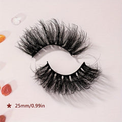 8 Pairs 6D Volume False Lashes 25mm Curly Extensions