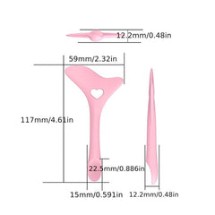 Silicone Eyeliner Stencils Wing Tips Lipstick Aid Makeup Tool