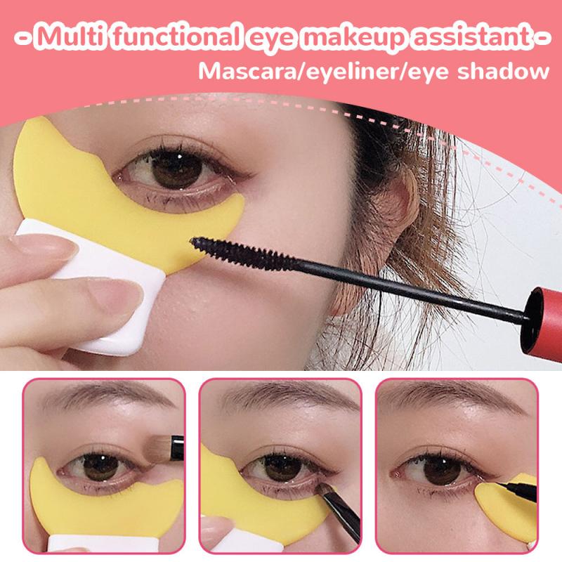 Silicone Eyeliner Stencils Wing Tips Lipstick Aid Makeup Tool