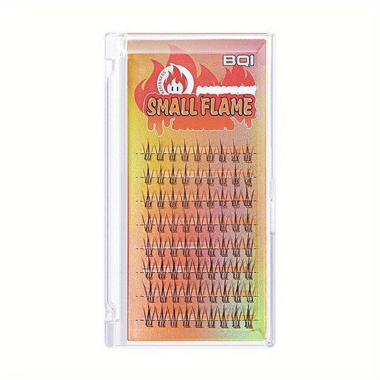 Ultra Fine Wispy Curling False Eyelashes Thin Stem Grafted Lashes