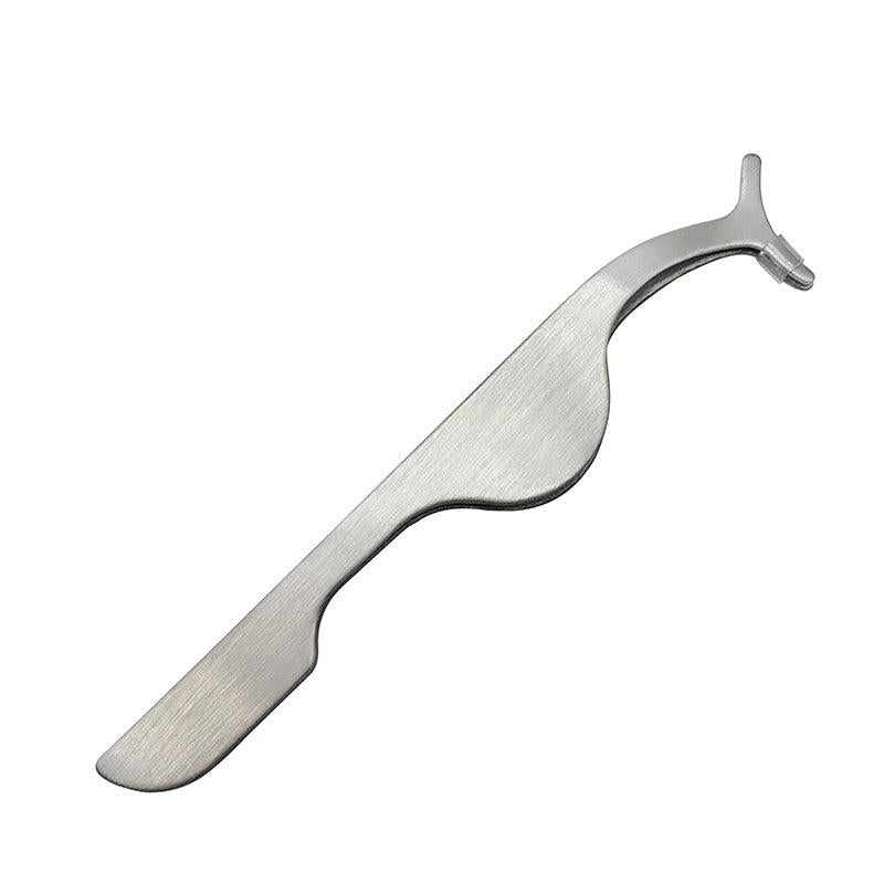 False Eyelash Tweezers Stainless Steel Eyebrow Clip